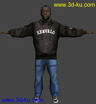 黑人模型欣赏的图片