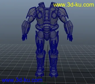 3D打印模型最新练习作品机器人，请高手多多指教的图片