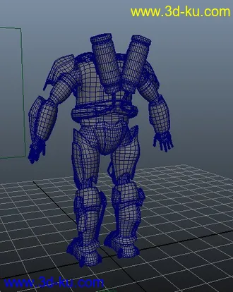 3D打印模型最新练习作品机器人，请高手多多指教的图片