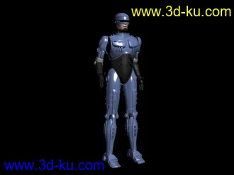 3D打印模型机械警察的图片