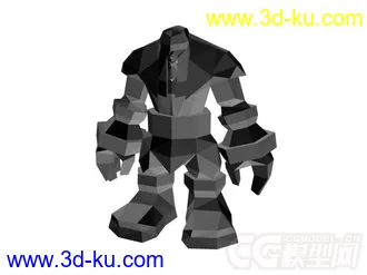 3D打印模型wow石人的图片