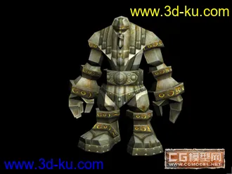 3D打印模型wow石人的图片