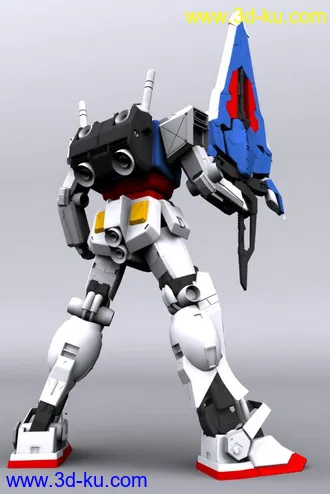3D打印模型RX-78-2+MK-2混合体的图片
