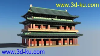 3D打印模型德胜门的图片
