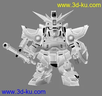 SD高达模型的图片