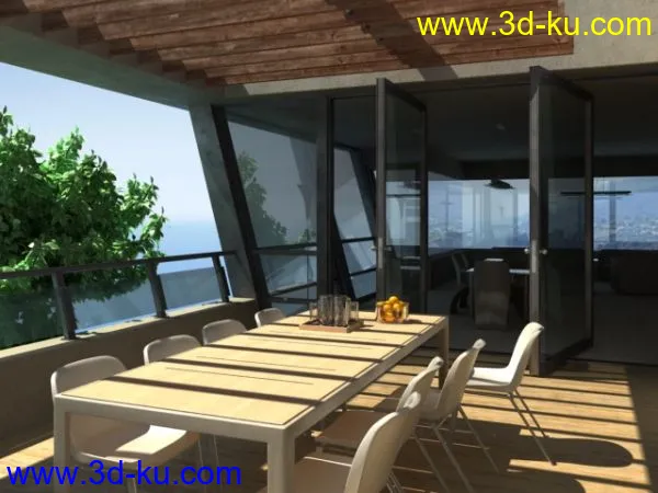 3dmax大型建筑场景模型的图片1