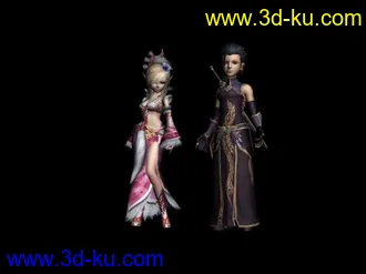 3D打印模型QQ西游2角色的图片
