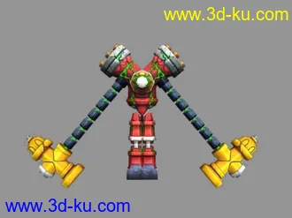 3D打印模型FusionFall - 水电锤的图片