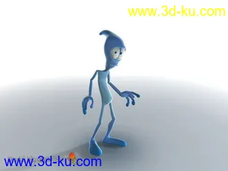 3D打印模型卡通小人的图片