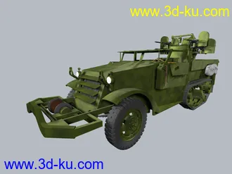 3D打印模型高级撞击车的图片