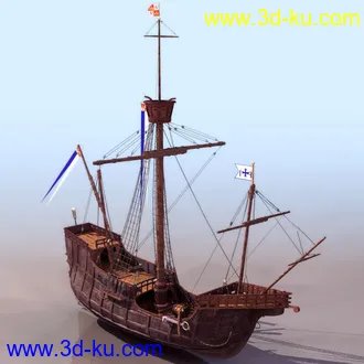 3D打印模型帆船的图片