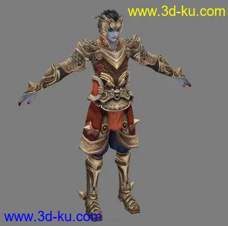 3D打印模型玄天——》金尊的图片