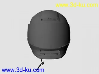 3D打印模型赛车头盔的图片