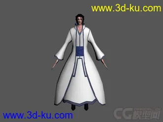 3D打印模型一个日本动画角色带贴图的！的图片