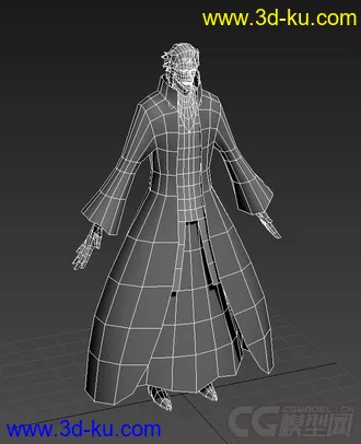 3D打印模型一个日本动画角色带贴图的！的图片