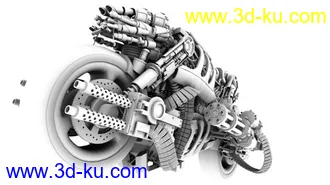 3D打印模型黑金战斧——MOTO的图片