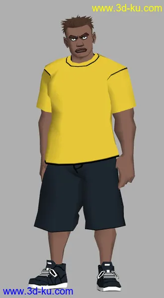 3D打印模型【原创】街头篮球！给我加点分数吧～的图片