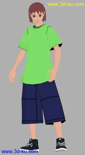 3D打印模型【原创】街头篮球！给我加点分数吧～的图片