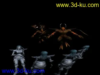 3D打印模型一些小BOSS的图片