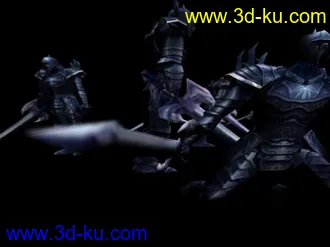 3D打印模型铠甲骑兵的图片