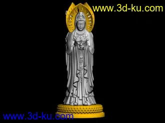 3D打印模型观音的图片