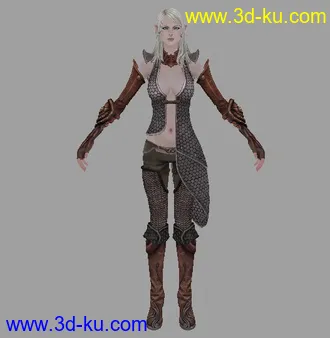 3D打印模型美女的图片