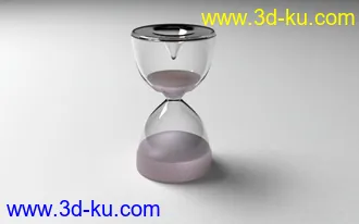 3D打印模型美丽的沙漏的图片