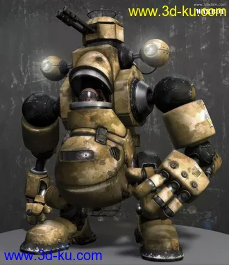 3D打印模型学生做的机器人的图片