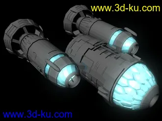 3D打印模型机器飞船的图片