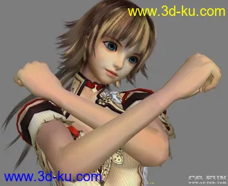 3D打印模型真名法典zeph全套动作加骨骼的图片