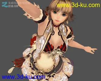 3D打印模型真名法典zeph全套动作加骨骼的图片