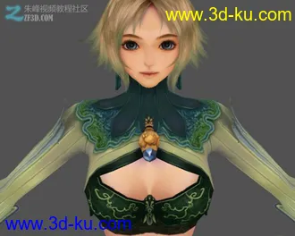 真名法典2-美女塞莱丝汀模型的图片