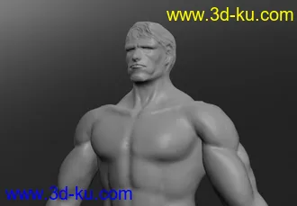 3D打印模型終結者 T-800  标准人体的图片
