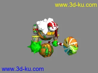 3D打印模型FusionFall - 糖果强盗的图片