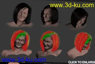 3D打印模型基础人体的图片