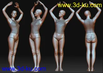 3D打印模型基础人体的图片