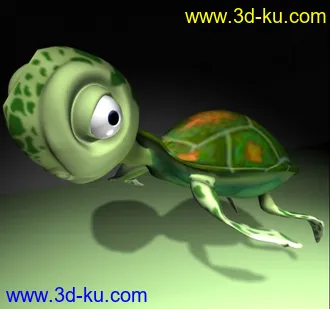 3D打印模型卡通-小龟的图片