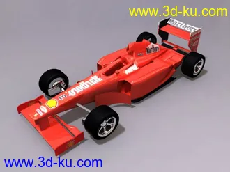 3D打印模型F1赛车的图片
