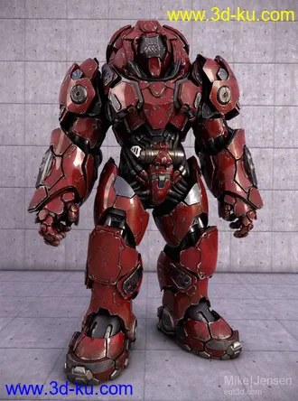 超酷机器人模型的图片