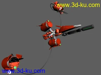 3D打印模型炮筒零式   做得不好，权当娱乐！的图片