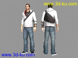 3D打印模型刺客信条：兄弟会Desmond的图片