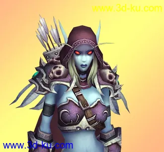 3D打印模型希尔瓦娜斯的图片