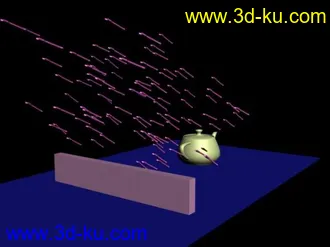 3D打印模型模拟电影里的箭雨的图片