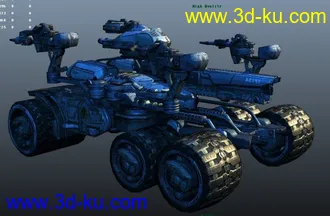 3D打印模型自己做的一个虚幻次时代机械的图片