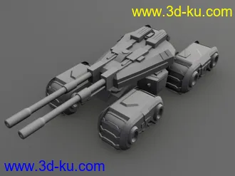 3D打印模型随便做了个坦克车！的图片