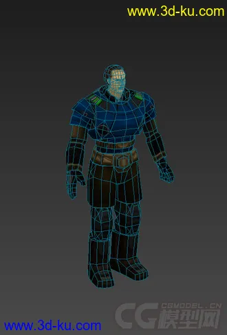 用来求职模型作品 不成熟的图片