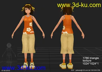 用来求职模型作品 不成熟的图片