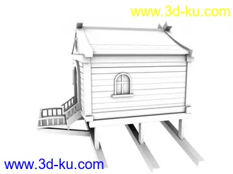 3D打印模型房子的图片
