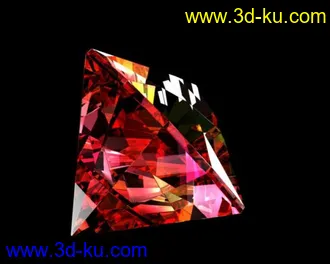 3D打印模型高级五彩钻石的图片