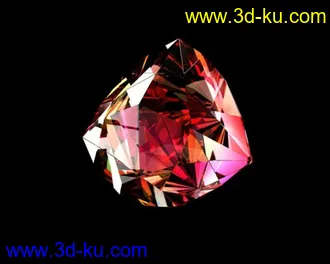 3D打印模型高级五彩钻石的图片